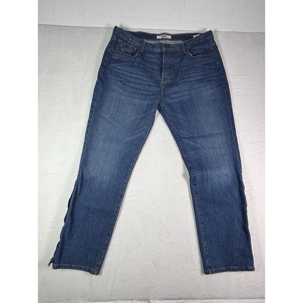 Tommy Hilfiger Freedom Jean Mens Blue Straight Leg Denim Jeans 38x32 78D0802